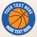 Aangepaste basketbal sport onderzetters<br><div class="desc">Aangepaste basketbal sport onderzetters.</div>