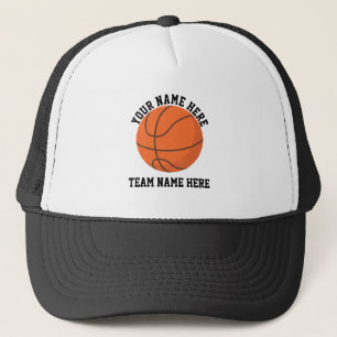 Aangepaste Basketbal Sportteam Speler Fan Schattig Trucker Pet