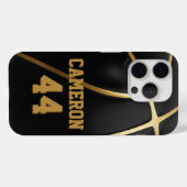 Aangepaste Basketbal Telefoonhoes Gepersonaliseerd Case-Mate iPhone Case (Achterkant (horizontaal))