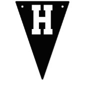 Aangepaste basketbal verjaardagsfeestje vlaggetjes (Tweede vlag)