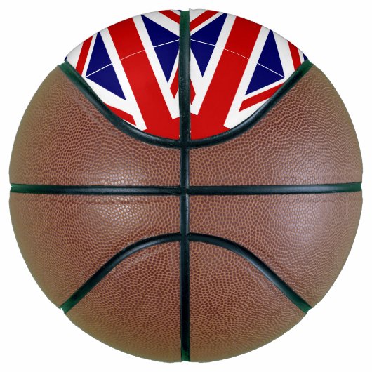 Aangepaste basketbal vlag van de Britse Unie (Rechts)