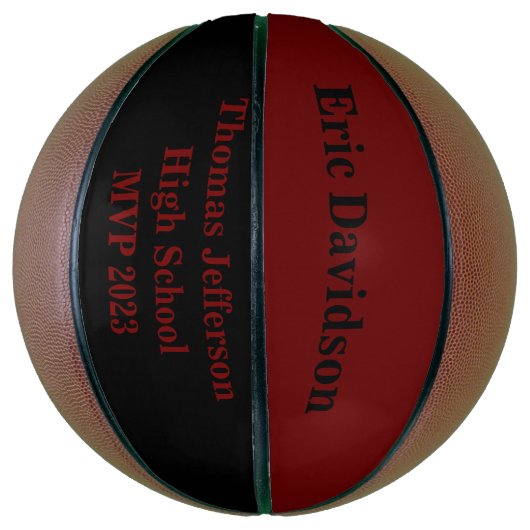 Aangepaste Basketball Awards Basketbal (Verticaal)