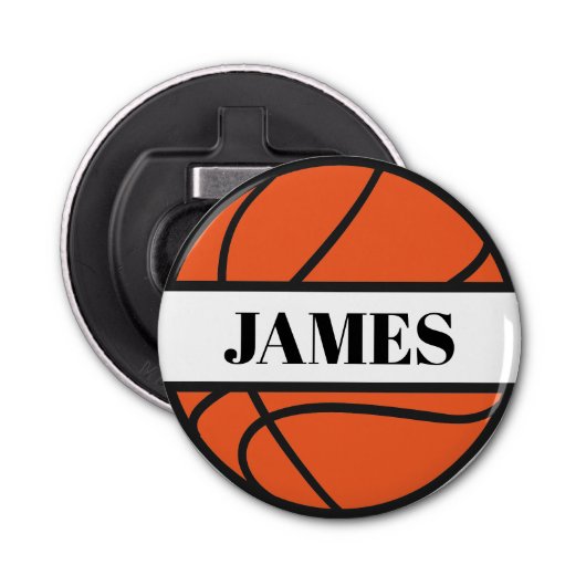 Aangepaste Basketball Bottle Opener (Voorkant)