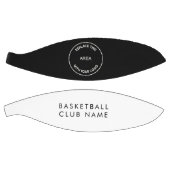 Aangepaste Basketball Club Naam Logo Alle kleuren Basketbal (Panelen)
