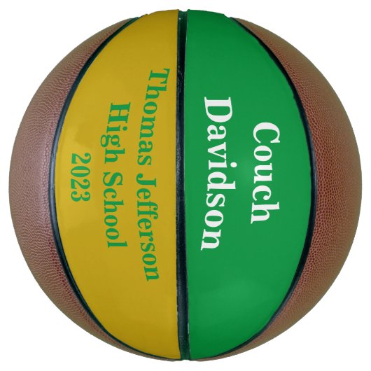 Aangepaste Basketball Coach Awards Basketbal (Verticaal)