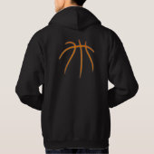 Aangepaste Basketball Hoodie (Achterkant)