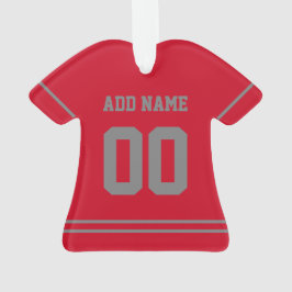 Aangepaste Basketball Jersey naam Ornament