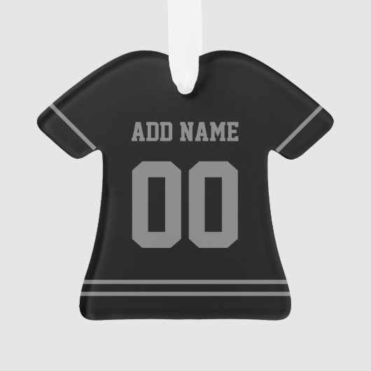 Aangepaste Basketball Jersey naam Ornament (achterkant)