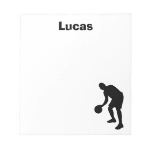 Aangepaste Basketball-laptop Notitieblok