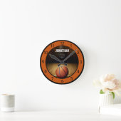 Aangepaste Basketball Large Clock Ronde Klok (Huis)
