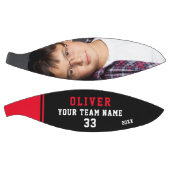 Aangepaste Basketball met naam, nummer, team, foto Basketbal (Panelen)