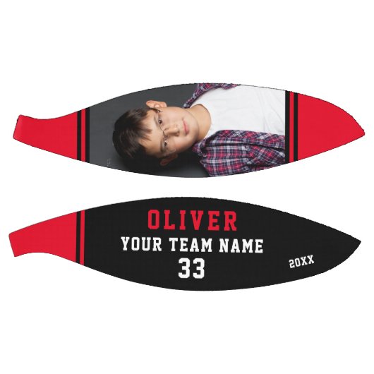 Aangepaste Basketball met teamnaamnummer Foto Basketbal (Panelen)