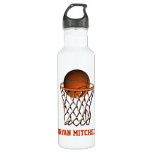 Aangepaste Basketball Player Name Liberty Bottle