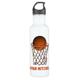 Aangepaste Basketball Player Name Liberty Bottle Waterfles