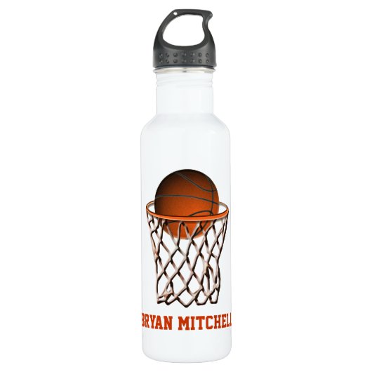 Aangepaste Basketball Player Name Liberty Bottle Waterfles (Voorkant)