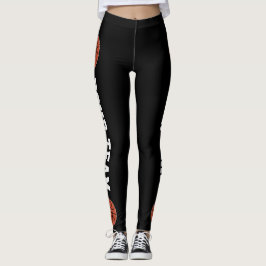 Aangepaste Basketball Team Name & Player Number Sp Leggings