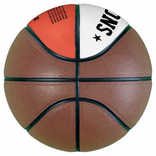 Aangepaste Basketball voor spelers en teams Basketbal (Rechts)