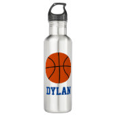 Aangepaste Basketball Water Fles (Voorkant)