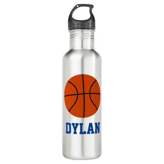 Aangepaste Basketball Water Fles (Voorkant)
