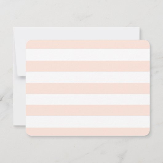 Aangepaste Basset Hound-flatje Dank je wel Bedankkaart (Achterkant)