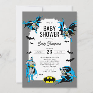 Aangepaste Batman Baby Douche Kaart