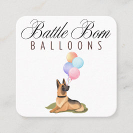 Aangepaste Battle Born Balloons Visitekaartje