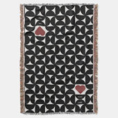 Aangepaste Bauhaus Geometrische Valentijnsdag Deken (Voorkant Verticaal)
