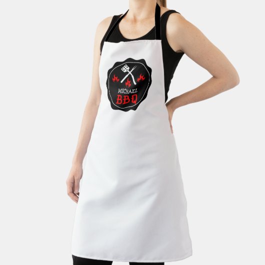 Aangepaste BBQ, Mannen Schort (Insitu)