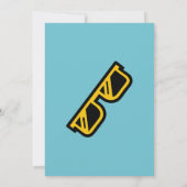 Aangepaste BBQ Party Zomer Pop Art Gepersonaliseer Kaart (Achterkant)