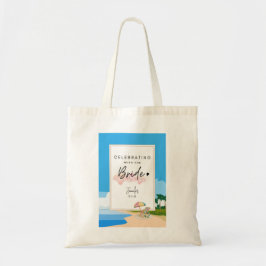 Aangepaste Beach Bachelorette-feest  Tote Bag