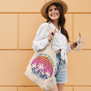 Aangepaste 'Beach Cruise Family Reunion Sunset Vac Tote Bag