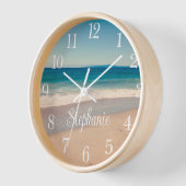 Aangepaste Beach foto en tekst (Hoek)