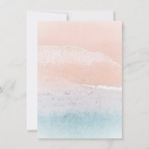 Aangepaste Beach Sand Zee Seaside Natuur Sjabloon