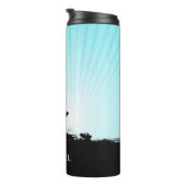 Aangepaste Beach Surfer-tumbler Thermosbeker (Geroteerd rechts)