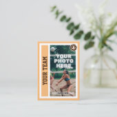 Aangepaste Beachvolleybal Trading Kaart (Zand) Contactkaartje (Staand voorkant)