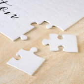 Aangepaste Beagle Dog Foto Jigzaag Puzzle Legpuzzel (Zijkant)