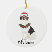 Aangepaste beagle keramisch ornament (Voorkant)