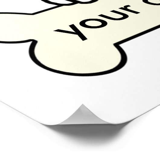 Aangepaste beagle poster (Hoek)