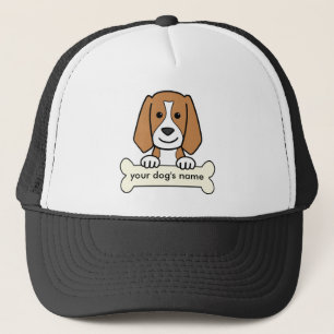 Aangepaste beagle trucker pet