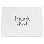 Aangepaste bedank grote cadeautas gepersonaliseerd (Voorkant)