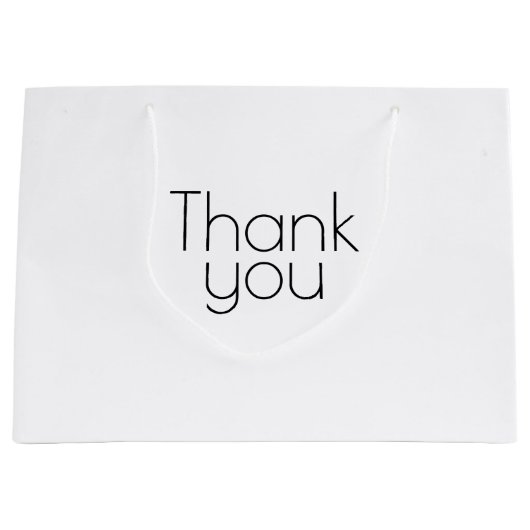 Aangepaste bedank grote cadeautas gepersonaliseerd (Voorkant)