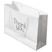Aangepaste bedank grote cadeautas gepersonaliseerd (Voorkant Gekanteld)