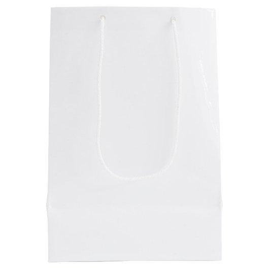 Aangepaste bedank middelste cadeautas Persoonlijke (Achterkant)