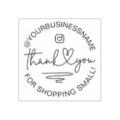 Aangepaste Bedankje Zakelijke Verpakkingen Rubberstempel (Afrduk)