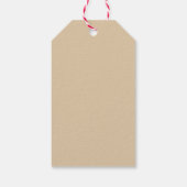 Aangepaste bedankkaart kerstcadeaus tags cadeaulabel (Achterkant)