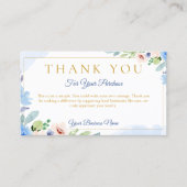 Aangepaste bedankkaarten voor zakelijk gebruik visitekaartje (Voorkant)