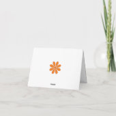 Aangepaste bedankkaarten | Zakelijk en creatief Bedankkaart (Achterkant)