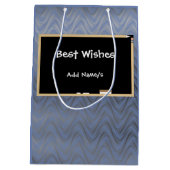 Aangepaste Bedankt voor leraar Medium Cadeauzakje (Achterkant)
