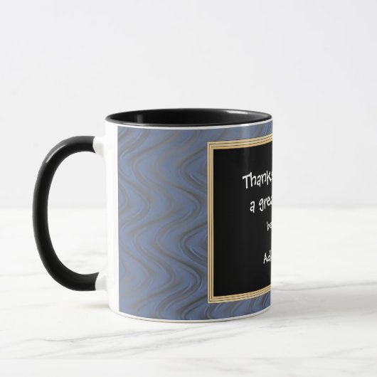 Aangepaste Bedankt voor leraar Mok (Links)