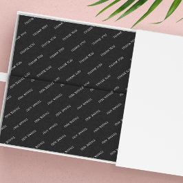 Aangepaste bedankzaken tissuepapier